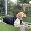 2024 Dog Winter Baseball Suit Pet Coat Clothes Popular Fashion Large Dog Outdoor Apparel Comfortable Dog Clothes Golden Labrador