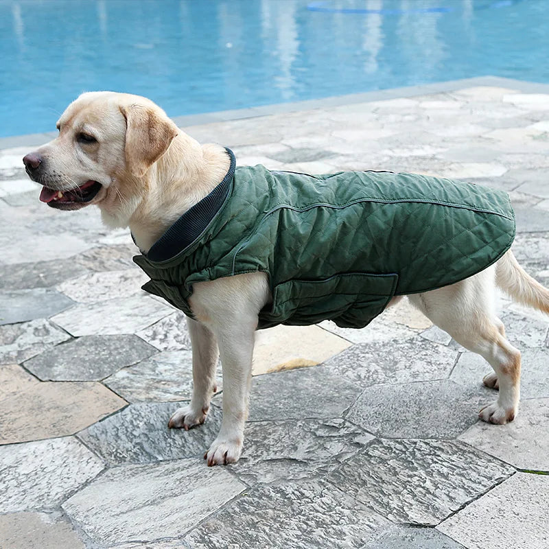 Large Pet Dog Jacket Winter Warm Dog Clothes For Labrador Waterproof Big Dog Coat Chihuahua French Bulldog Outfits Pet Product