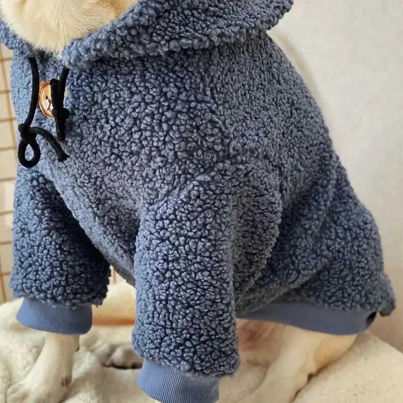 Big Dog Hoodie Medium Large Dog Clothes Autumn Winter Golden Retriever Labrador Outfits Samoyed Border Collie Costume